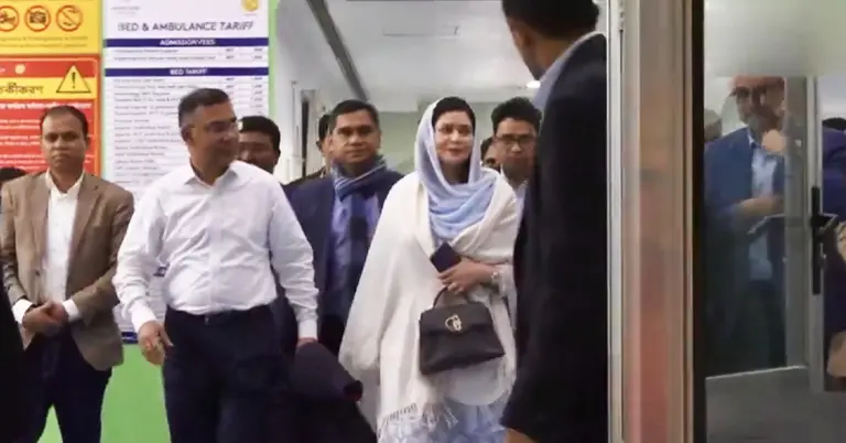 এভারকেয়ার হাসপাতালে তারেক রহমান ও তার স্ত্রী জুবাইদা রহমান